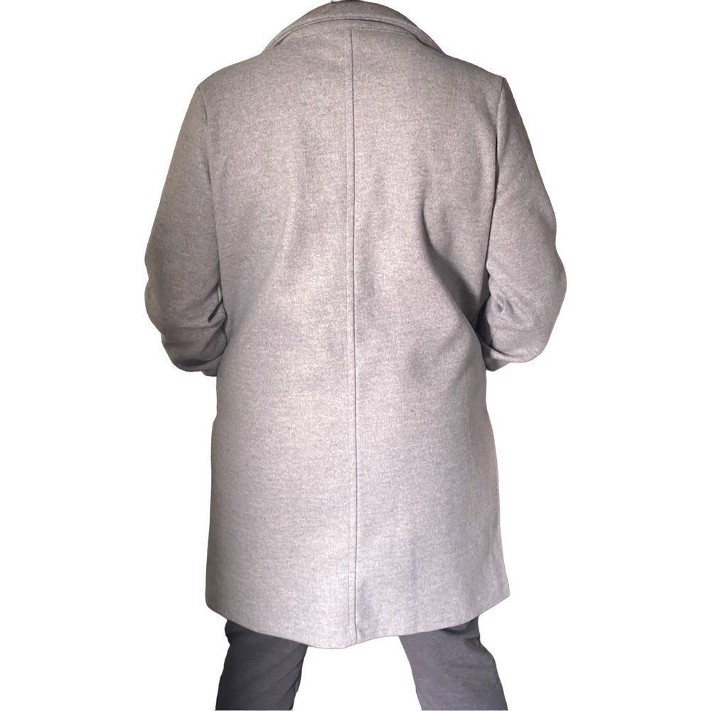 SHINESTAR Open Front Square Pocket Coat - Picture 7 of 9